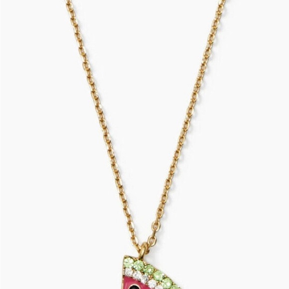 Watermelon necklace and earrings - Picture 4 of 7